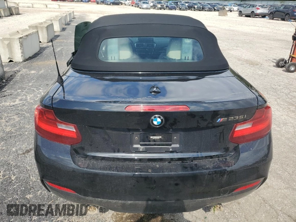 2016 BMW 2 Series M235i with VIN WBA1M1C52GV394388, listed as a Copart auction lot 73257804 with 87,391 mi miles and Salvage Title. Bid and sale history available at carsss.com. Image 6.