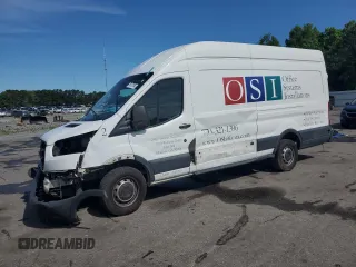 2016 Ford Transit Cargo with VIN 1FTBW3XG5GKB09483, listed as a Copart auction lot 56157045 with 216,399 mi miles and Salvage title. Bid and sale history available at DreamBid. Image 1.