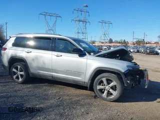 2021 Jeep Grand Cherokee Limited with VIN 1C4RJKBG8M8122316, listed as a IAAI auction lot 41308360 with 62,555 mi miles and . Bid and sale history available at DreamBid. Image 1.