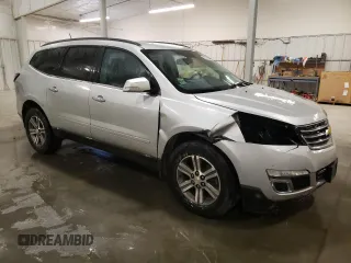 2016 Chevrolet Traverse LT with VIN 1GNKRGKD6GJ165148, listed as a Copart auction lot 83379924 with 125,533 mi miles and Salvage title. Bid and sale history available at DreamBid. Image 4.
