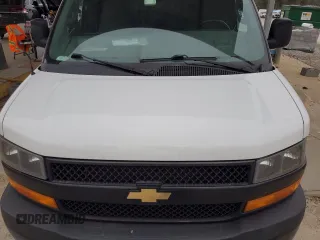 2020 Chevrolet Express Cargo Van with VIN 1GCWGAFP3L1263369, listed as a Copart auction lot 42049285 with 0 mi miles and Clean Title. Bid and sale history available at carsss.com. Image 11.