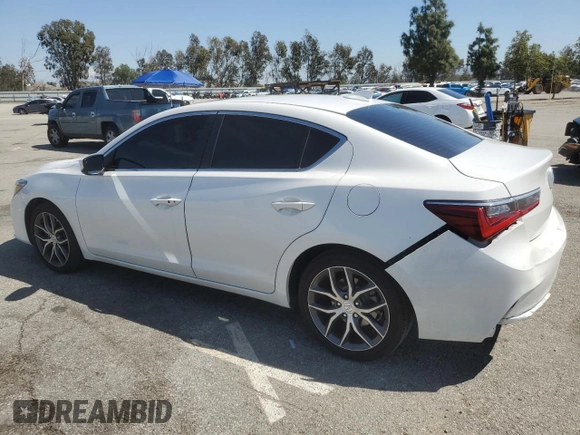 2020 Acura ILX w/Premium Pkg with VIN 19UDE2F76LA007053, listed as a Copart auction lot 50260555 with 53,264 mi miles and Salvage Title. Bid and sale history available at carsss.com. Image 2.
