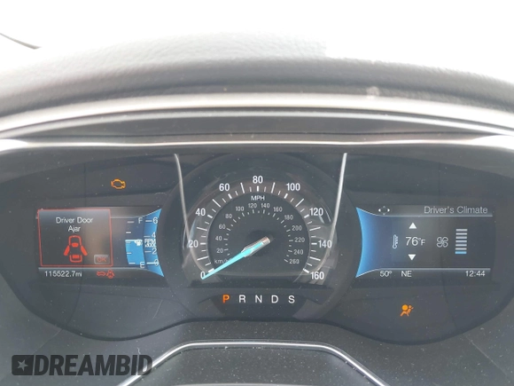 2016 Ford Fusion SE with VIN 3FA6P0HD6GR253742, listed as a IAAI auction lot 41986812 with 115,522 mi miles. Bid and sale history available at carsss.com. Image 7.