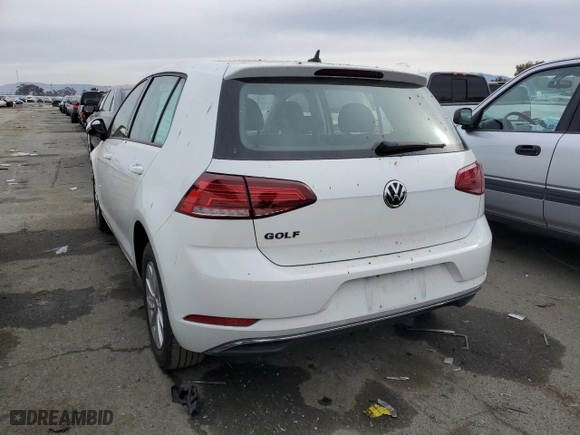 2019 Volkswagen Golf S with VIN 3VWG57AU5KM010966, listed as a Copart auction lot 70234882 with 23,792 mi miles. Bid and sale history available at carsss.com. Image 2.