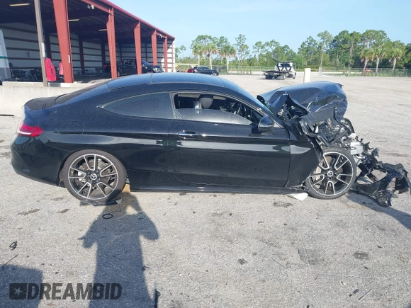 2023 Mercedes-Benz C 300 with VIN W1KWJ8DB9PG118797, listed as a IAAI auction lot 42484011 with 20,367 mi miles and . Bid and sale history available at DreamBid. Image 14.