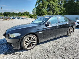 2016 BMW 5 Series 528i with VIN WBA5A5C51GD528122, listed as a Copart auction lot 62724025 with 133,007 mi miles and Clean title. Bid and sale history available at DreamBid. Image 1.