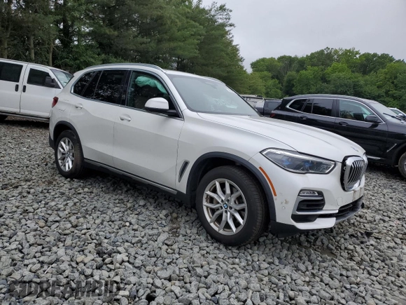 2020 BMW X5 xDrive40i with VIN 5UXCR6C06L9B11252, listed as a Copart auction lot 59634655 with Not provided miles and Salvage title. Bid and sale history available at DreamBid. Image 4.