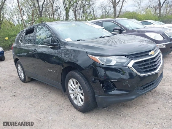2018 Chevrolet Equinox LT with VIN 2GNAXJEV0J6156789, listed as a IAAI auction lot 42039533 with 108,510 mi miles. Bid and sale history available at carsss.com. Image 1.