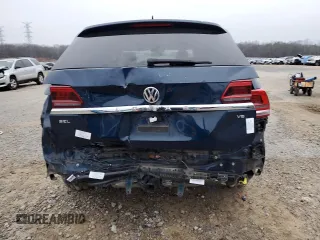 2019 Volkswagen Atlas SEL with VIN 1V2ER2CA7KC607587, listed as a Copart auction lot 43619275 with 125,184 mi miles and Clean title. Bid and sale history available at DreamBid. Image 6.