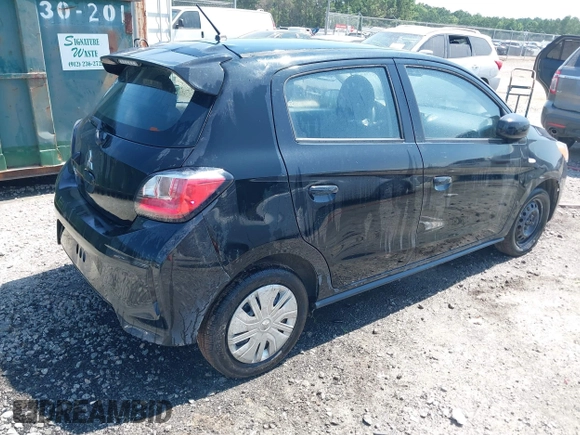 2021 Mitsubishi Mirage ES z VIN ML32AUHJ2MH004720, wystawiony jako IAAI lot #42501997 z przebiegiem 110 861 mil mil oraz . Historia ofert i sprzedaży dostępna na DreamBid. Obrazek 4.