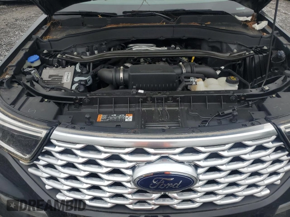 2020 Ford Explorer Platinum z VIN 1FM5K8HC8LGC56052, wystawiony jako Copart lot #61218365 z przebiegiem 35 435 mil mil oraz Szkoda całkowita • Salvage title. Historia ofert i sprzedaży dostępna na DreamBid. Obrazek 12.