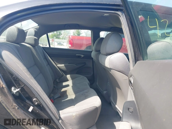 2008 Honda Civic LX with VIN 2HGFA16578H302538, listed as a IAAI auction lot 42091026 with 170,050 mi miles and . Bid and sale history available at DreamBid. Image 8.