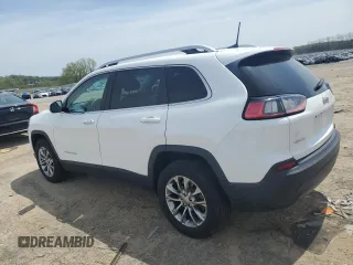 2019 Jeep Cherokee Latitude Plus with VIN 1C4PJMLB3KD405121, listed as a Copart auction lot 55974375 with 39,640 mi miles and Salvage title. Bid and sale history available at DreamBid. Image 2.
