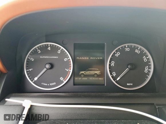 2011 Land Rover Range Rover Sport SC z VIN SALSH2E45BA278231, wystawiony jako Copart lot #61442385 z przebiegiem 123 550 mil mil oraz Nie do naprawy • Non repairable. Historia ofert i sprzedaży dostępna na DreamBid. Obrazek 9.