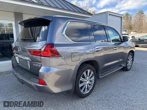 2017 Lexus LX 570 with VIN JTJHY7AX6H4242003, listed as a IAAI auction lot 41761727 with 115,344 mi miles and . Bid and sale history available at DreamBid. Image 4.