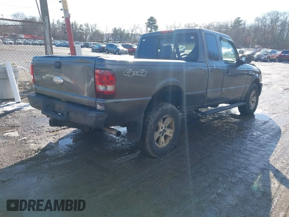 2006 Ford Ranger XL with VIN 1FTZR15E96PA43971, listed as a IAAI auction lot 41464878 with 195,461 mi miles. Bid and sale history available at carsss.com. Image 4.