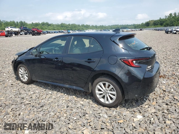 2024 Toyota Corolla Hatchback SE with VIN JTND4MBE7R3214545, listed as a Copart auction lot 65226474 with 8,283 mi miles and Salvage Title. Bid and sale history available at carsss.com. Image 2.