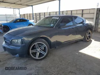 2008 Dodge Charger with VIN 2B3KA43R78H259925, listed as a Copart auction lot 52202025 with 250,906 mi miles and Salvage Title. Bid and sale history available at carsss.com. Image 1.