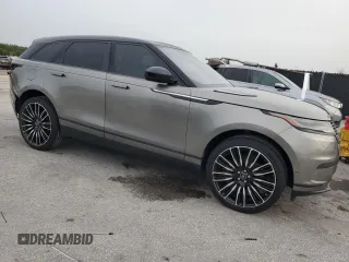 2018 Land Rover Range Rover Velar S with VIN SALYB2RXXJA727546, listed as a Copart auction lot 59509085 with 90,223 mi miles and Salvage title. Bid and sale history available at DreamBid. Image 4.