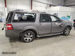 2010 Ford Expedition EL Limited with VIN 1FMJK2A50AEB70217, listed as a Copart auction lot 83862894 with 187,144 mi miles and Non Repairable. Bid and sale history available at carsss.com. Image 3.