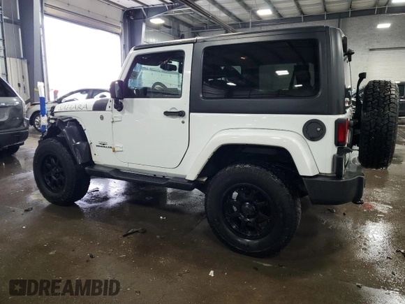 2015 Jeep Wrangler Sahara с VIN 1C4AJWBG5FL678426, выставлен на аукционе Copart как лот 44927095 с пробегом 105 966 миль миль и Списание • Salvage title. История ставок и продаж доступна на DreamBid. Изображение 2.