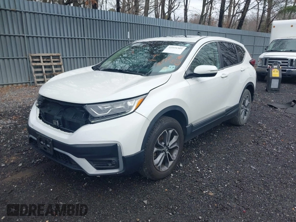 2021 Honda CR-V EX with VIN 2HKRW2H55MH636763, listed as a IAAI auction lot 41931501 with 116,061 mi miles. Bid and sale history available at carsss.com. Image 17.