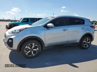 2020 Kia Sportage LX with VIN KNDPMCAC5L7800852, listed as a Copart auction lot 54243295 with 121,445 mi miles and Clean Title. Bid and sale history available at carsss.com. Image 1.