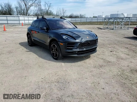 2019 Porsche Macan S with VIN WP1AB2A59KLB30217, listed as a Copart auction lot 55842105 with 73,280 mi miles and Salvage title. Bid and sale history available at DreamBid. Image 14.