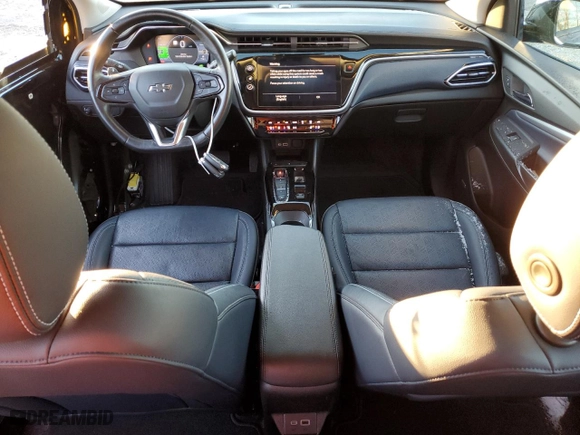 2022 Chevrolet Bolt EUV Premier with VIN 1G1FZ6S0XN4117545, listed as a Copart auction lot 86611474 with 33,105 mi miles and Salvage Title. Bid and sale history available at carsss.com. Image 8.