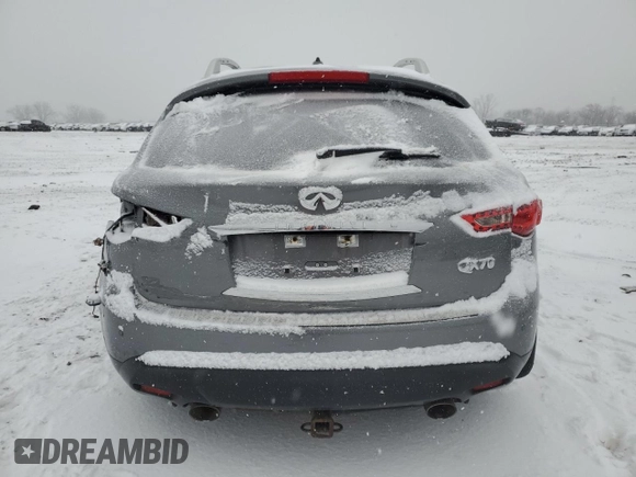 2017 Infiniti QX70 z VIN JN8CS1MW6HM410886, wystawiony jako Copart lot #54278645 z przebiegiem Nie podano mil oraz Tytuł czysty. Historia ofert i sprzedaży dostępna na DreamBid. Obrazek 6.