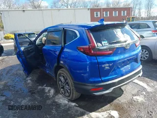 2021 Honda CR-V EX with VIN 7FARW2H5XME005798, listed as a IAAI auction lot 41581580 with 187,256 mi miles. Bid and sale history available at carsss.com. Image 3.