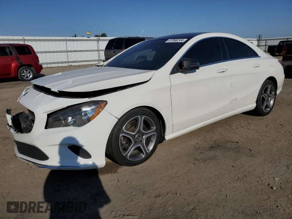 2018 Mercedes-Benz CLA 250 with VIN WDDSJ4EB9JN527391, listed as a Copart auction lot 47368244 with 82,162 mi miles and . Bid and sale history available at DreamBid. Image 1.