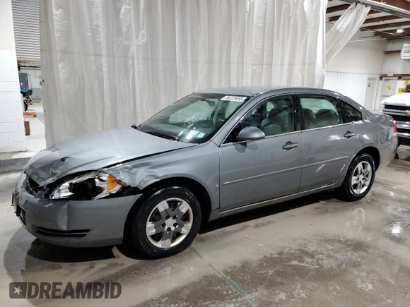 2007 Chevrolet Impala LS z VIN 2G1WB58KX79206085, wystawiony jako Copart lot #58225465 z przebiegiem 97 777 mil mil oraz Szkoda całkowita • Salvage title. Historia ofert i sprzedaży dostępna na DreamBid. Obrazek 1.