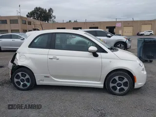 2015 FIAT 500e with VIN 3C3CFFGE0FT623389, listed as a IAAI auction lot 41473493 with 34,177 mi miles. Bid and sale history available at carsss.com. Image 13.