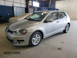 2015 Volkswagen Golf TSI S z VIN 3VW217AUXFM031226, wystawiony jako Copart lot #59913975 z przebiegiem 142 627 mil mil oraz Czysty tytuł • Clean title. Historia ofert i sprzedaży dostępna na DreamBid. Obrazek 1.