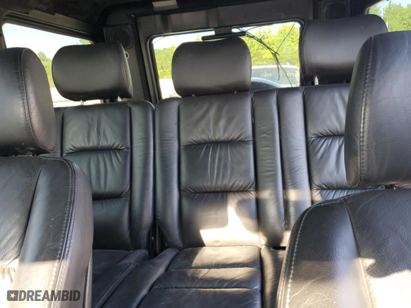 2005 Mercedes-Benz G-Class with VIN WDCYR49EX5X162368, listed as a Copart auction lot 53579154 with 151,040 mi miles and Salvage Title. Bid and sale history available at carsss.com. Image 10.