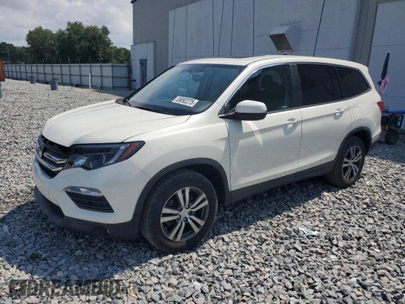 2018 Honda Pilot EX-L with VIN 5FNYF6H51JB014013, listed as a Copart auction lot 55892275 with 54,267 mi miles and Clean Title. Bid and sale history available at DreamBid. Image 1.