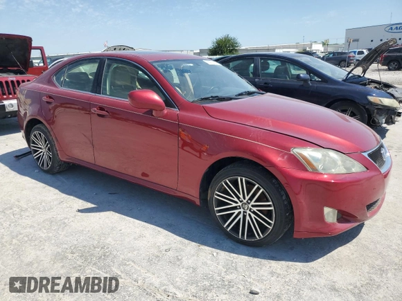 2008 Lexus IS 250 с VIN JTHCK262982019950, выставлен на аукционе Copart как лот 56975195 с пробегом Не указан миль и Списание • Salvage title. История ставок и продаж доступна на DreamBid. Изображение 4.