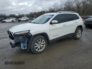2016 Jeep Cherokee Limited z VIN 1C4PJMDB5GW211264, wystawiony jako Copart lot #53135105 z przebiegiem 142 991 mil mil oraz Szkoda całkowita • Salvage title. Historia ofert i sprzedaży dostępna na DreamBid. Obrazek 1.