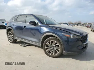 2023 Mazda CX-5 2.5 S Premium Plus Package with VIN JM3KFBEM5P0115936, listed as a Copart auction lot 44483345 with 24,267 mi miles and Salvage Title. Bid and sale history available at carsss.com. Image 4.