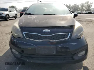 2013 Kia Rio EX with VIN KNADN4A31D6248521, listed as a Copart auction lot 60061645 with 123,281 mi miles and Salvage title. Bid and sale history available at DreamBid. Image 5.