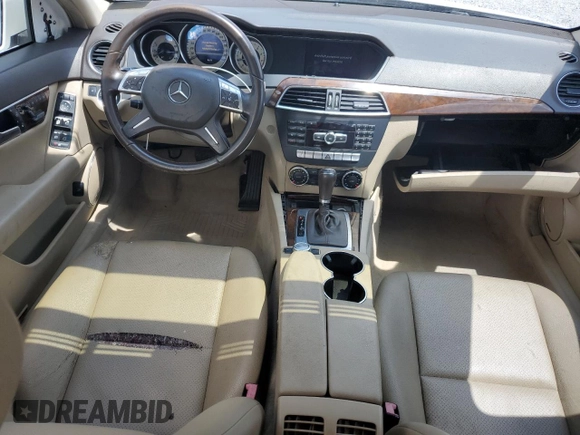 2013 Mercedes-Benz C 300 Sport with VIN WDDGF8AB0DR284569, listed as a Copart auction lot 56630195 with 99,726 mi miles and Clean Title. Bid and sale history available at DreamBid. Image 9.