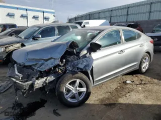 2018 Hyundai Elantra SE with VIN KMHD74LFXJU665594, listed as a Copart auction lot 86861624 with 0 mi miles and Salvage Title. Bid and sale history available at carsss.com. Image 1.