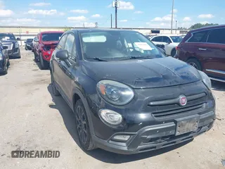 2018 FIAT 500X Urbana Edition with VIN ZFBCFXCBXJP648409, listed as a IAAI auction lot 42253506 with 109,196 mi miles and . Bid and sale history available at DreamBid. Image 1.