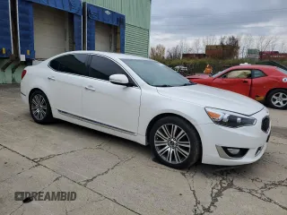 2014 Kia Cadenza Premium with VIN KNALN4D73E5126311, listed as a Copart auction lot 81577174 with 149,987 mi miles and Clean Title. Bid and sale history available at carsss.com. Image 4.