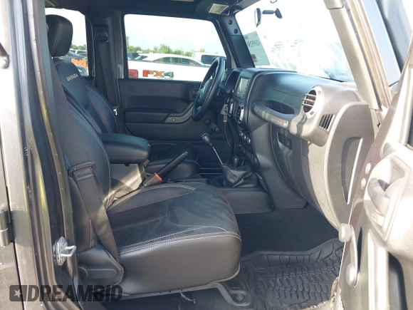 2017 Jeep Wrangler Unlimited Sport with VIN 1C4BJWDG8HL567051, listed as a IAAI auction lot 42495250 with 19,522 mi miles and . Bid and sale history available at DreamBid. Image 5.