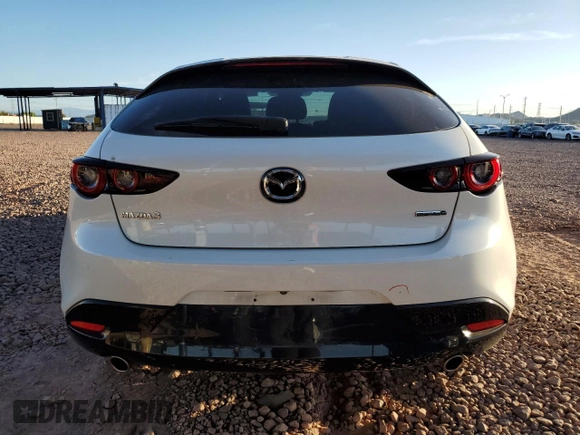 2022 Mazda 3 S with VIN JM1BPAJL3N1507382, listed as a Copart auction lot 60294085 with 28,283 mi miles and Salvage title. Bid and sale history available at DreamBid. Image 6.
