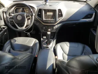 2015 Jeep Cherokee Limited with VIN 1C4PJMDB8FW703818, listed as a Copart auction lot 47230395 with 109,638 mi miles and Salvage Title. Bid and sale history available at carsss.com. Image 8.
