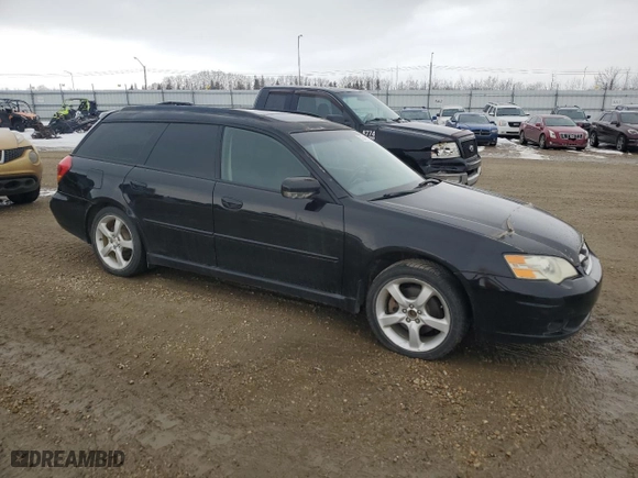 2007 Subaru Legacy Wagon (Natl) with VIN 4S3BP616276333902, listed as a Copart auction lot 51541965 with 254,165 mi miles and Salvage Title. Bid and sale history available at carsss.com. Image 4.