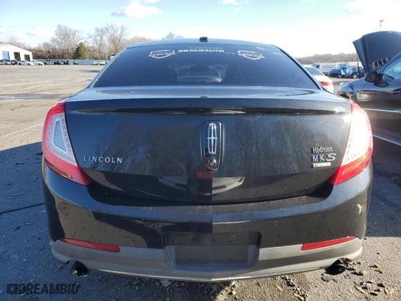 2014 Lincoln MKS EcoBoost with VIN 1LNHL9FT3EG608220, listed as a Copart auction lot 83798764 with 109,411 mi miles and Clean Title. Bid and sale history available at carsss.com. Image 6.